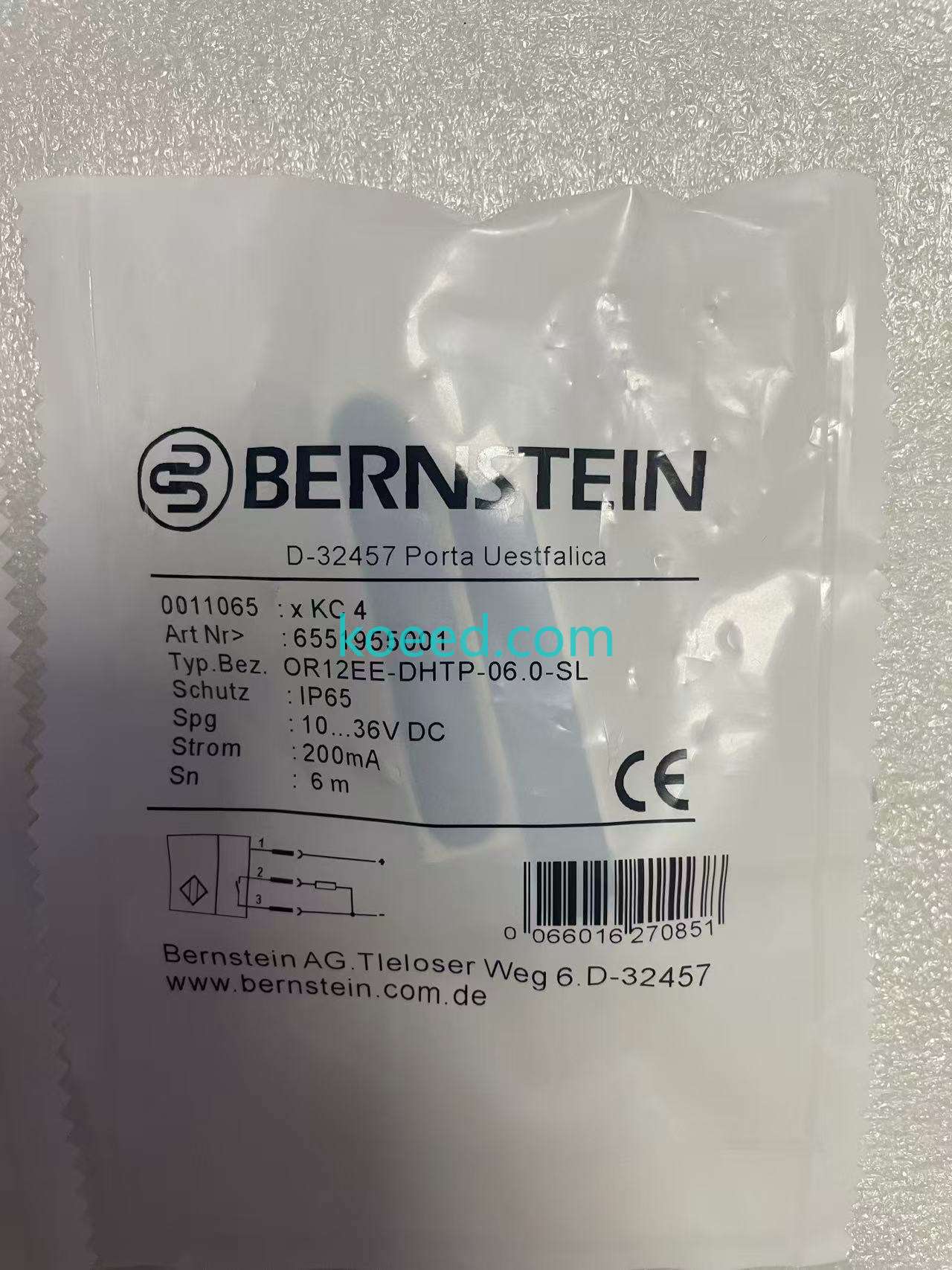 OR12EE-DHTP-06.0-SL + OR12SE-DOOS-06.0-SVC - Product View